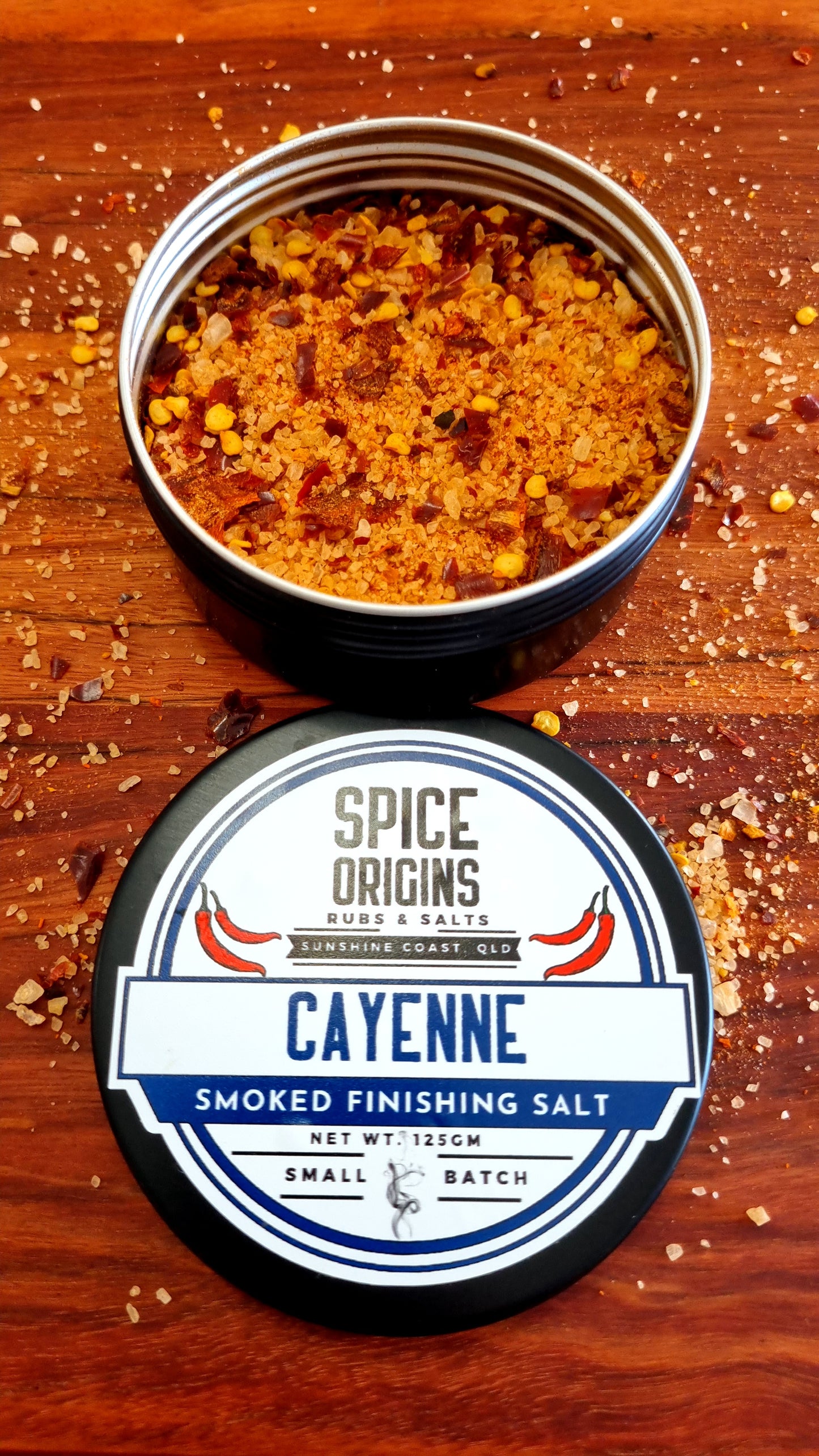 Smokey Cayenne Finishing Salt