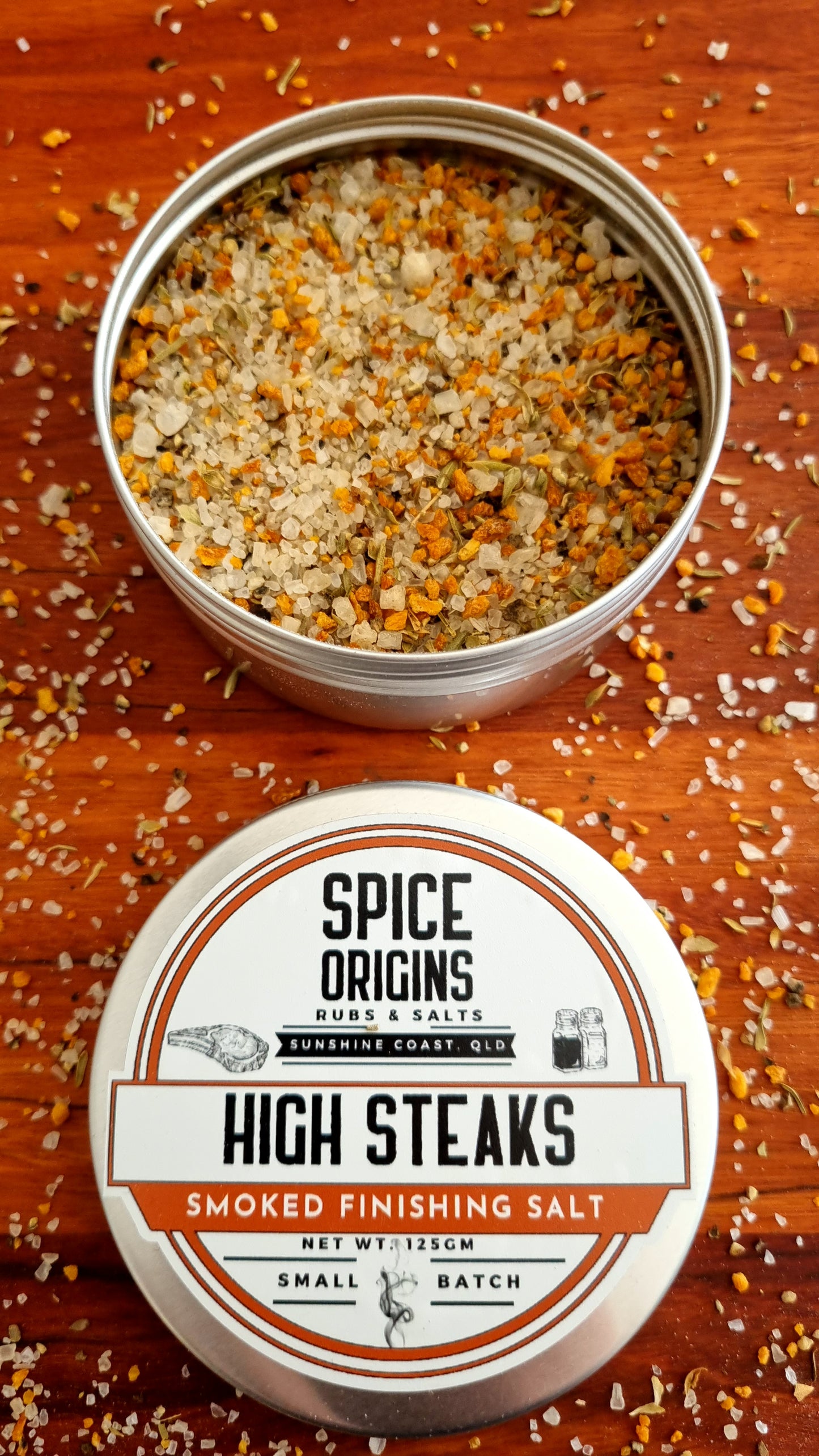 High Steaks Smoked Finishing Salt