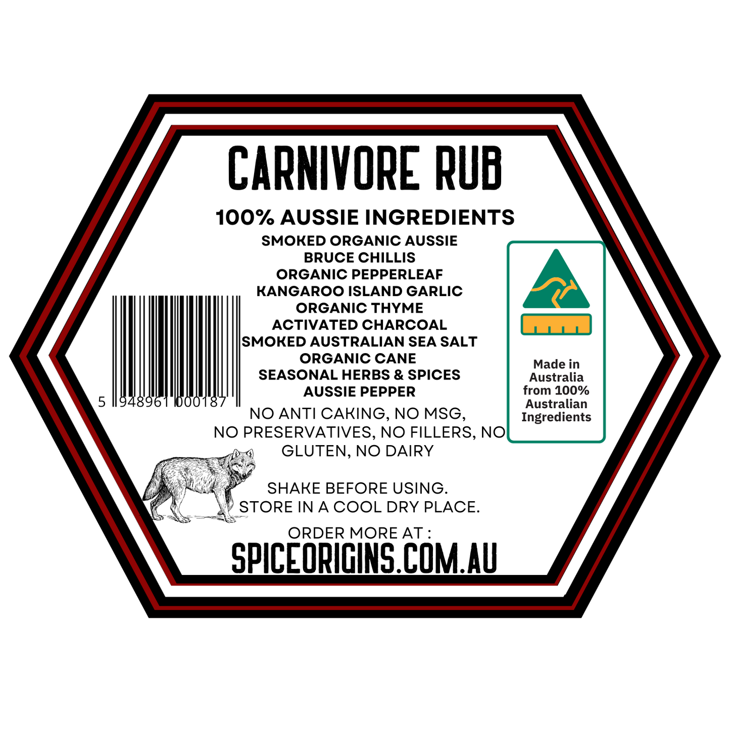 Carnivore Rub - Hardcore Meat Eater