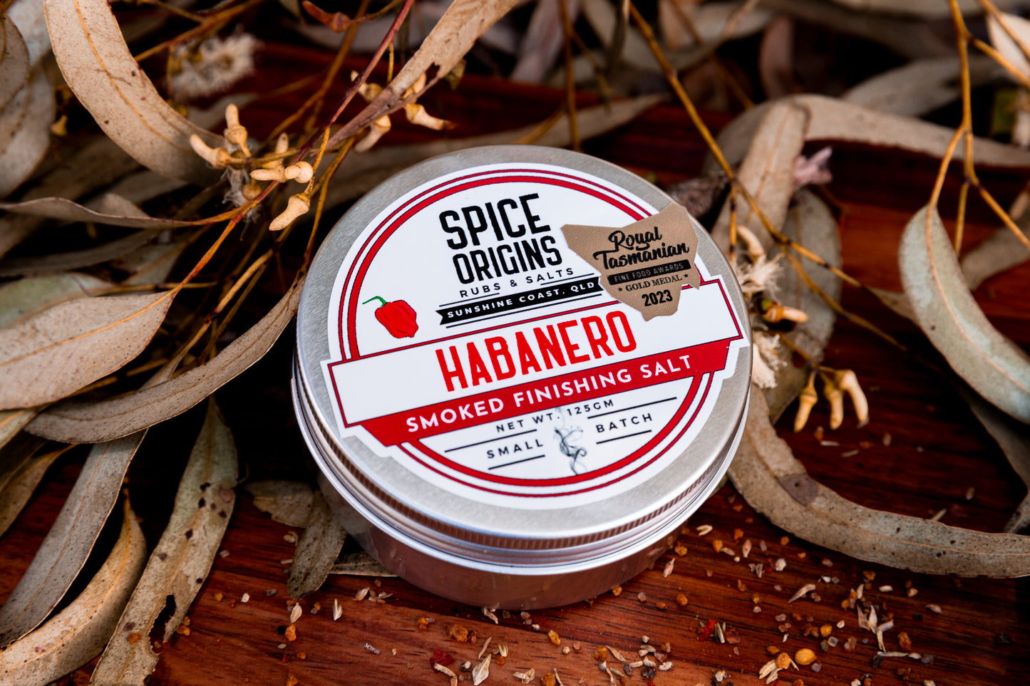 Fiery Habanero Smoked Finishing Salt