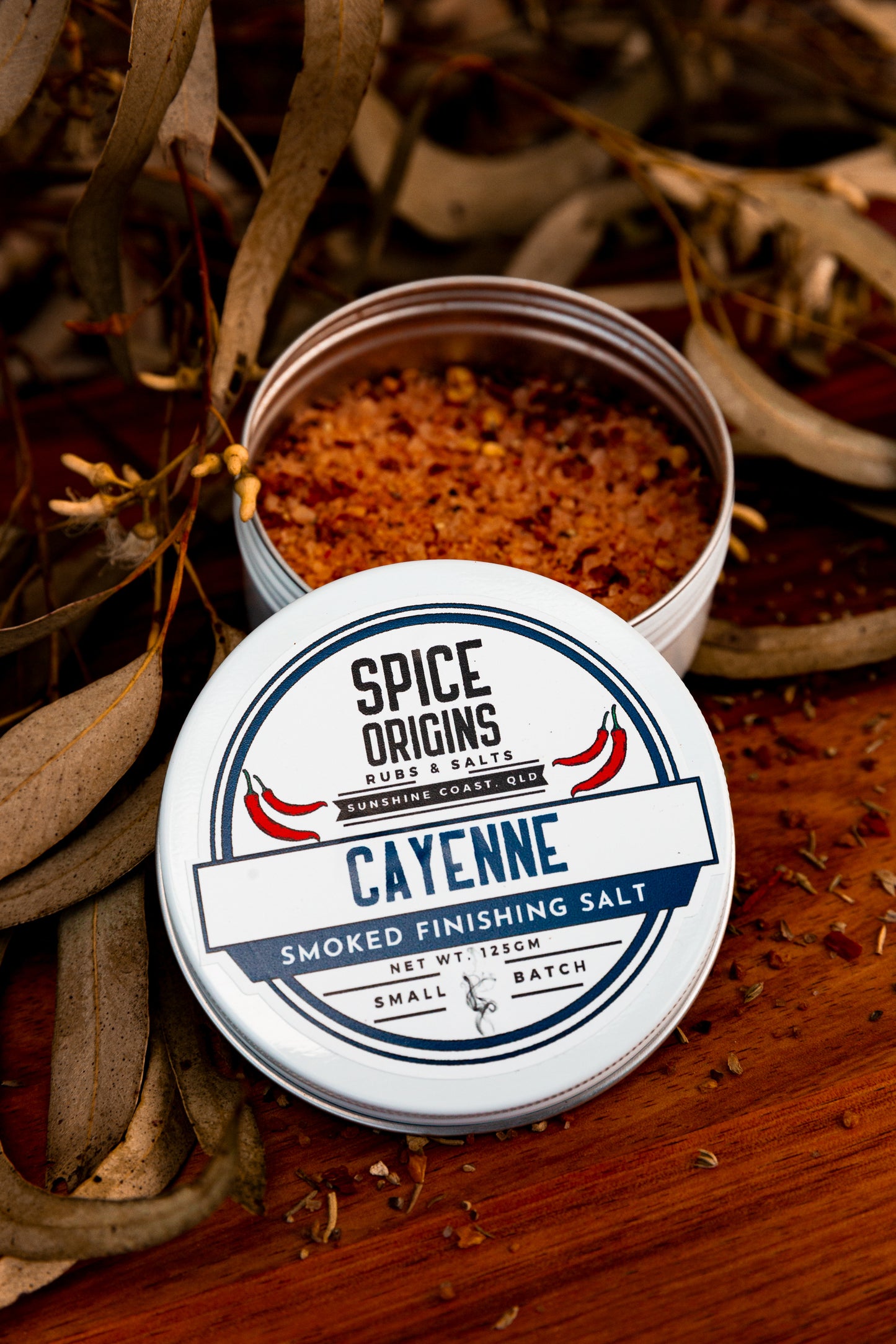 Smokey Cayenne Finishing Salt