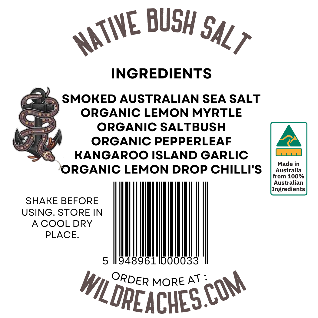 Wild Reaches Native Bush Salt with Lemon Myrtle