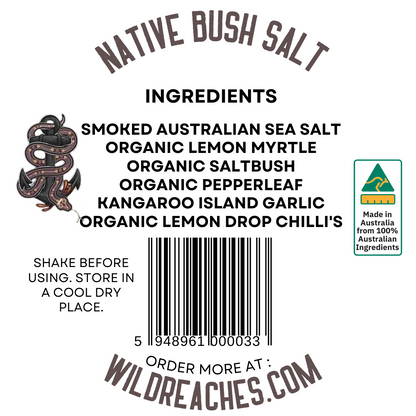 Wild Reaches Native Bush Salt with Lemon Myrtle